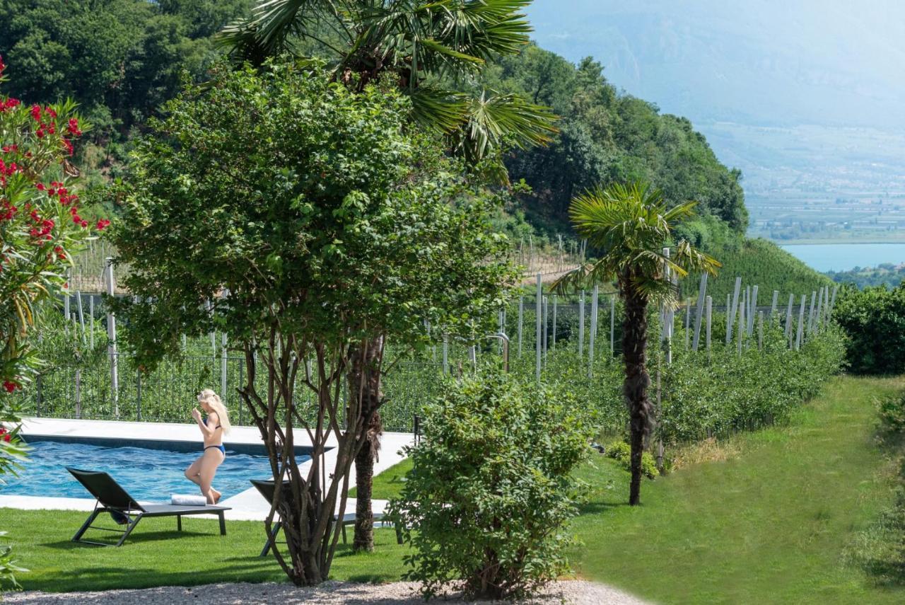 Mareithof Appartements Seeblick Caldaro Buitenkant foto